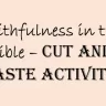 Free Fruit of the Spirit: Faithfulness Worksheets for Kids