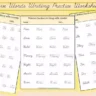Cursive Words Worksheets PDF for Kids – Improve Handwriting Fast