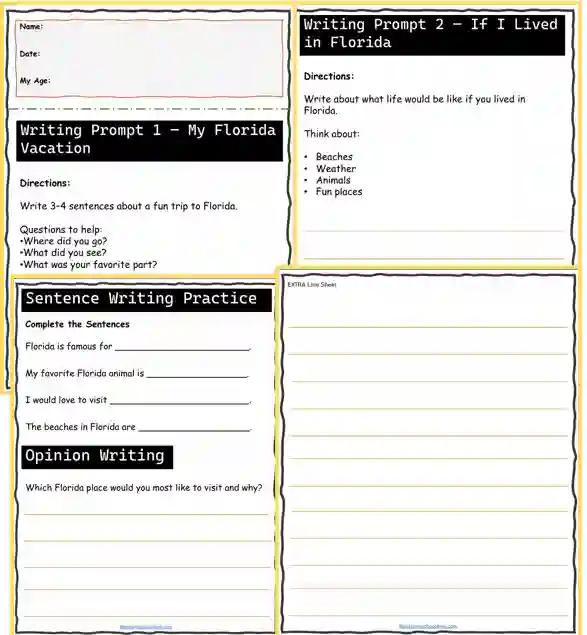 Florida educational printables
Florida social studies worksheets
Florida map worksheet