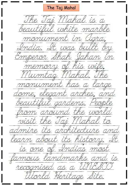 50 Pages to Better Cursive Writing ✍️ - Image 2