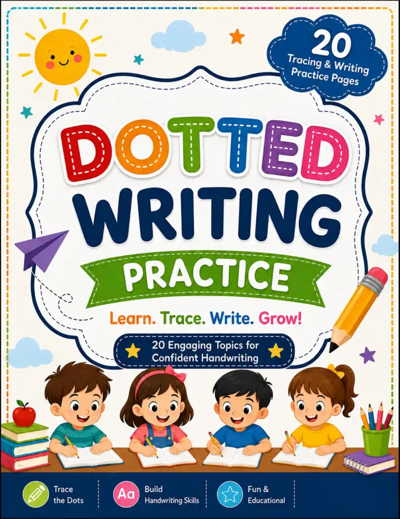 Traceable Paragraph Handwriting Practice Sheets