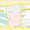 snow leopard classroom worksheets