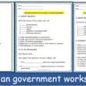 Canadian government leaders and roles worksheet