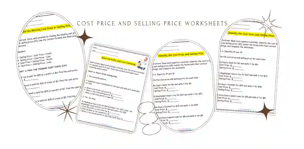 1. Grade 5 math worksheets for buying and selling problems